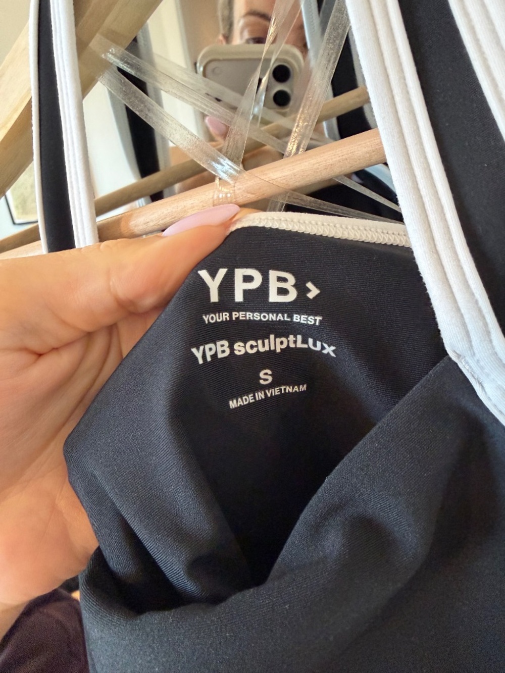 Abercrombie YPB SculptLUX Contrast Trim Mini Dress (Size S) - Picture 3 of 3